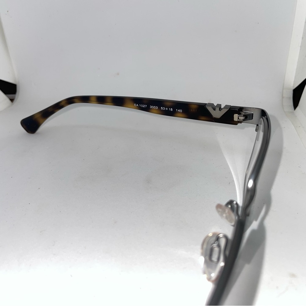Emporio Armani Ea 1027 Matte Gunmetal Eyeglasses View 3